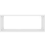 VidaXL Wandschappen kubus 6 st 60x15x23 cm spaanplaat wit