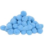 VidaXL Zwembadfilterbal antibacterieel 700 g polyetheen blauw