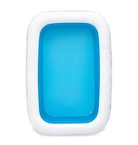 VidaXL Kinderzwembad opblaasbaar 229x152x56 cm blauw