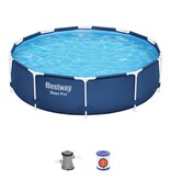 VidaXL Zwembad Steel Pro 305x76 cm