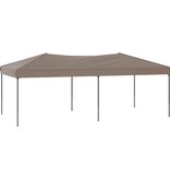 VidaXL Partytent inklapbaar 3x6 m taupe