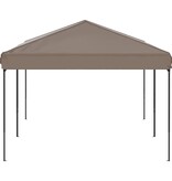 VidaXL Partytent inklapbaar 3x6 m taupe