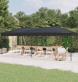 VidaXL Partytent inklapbaar 3x6 m antracietkleurig