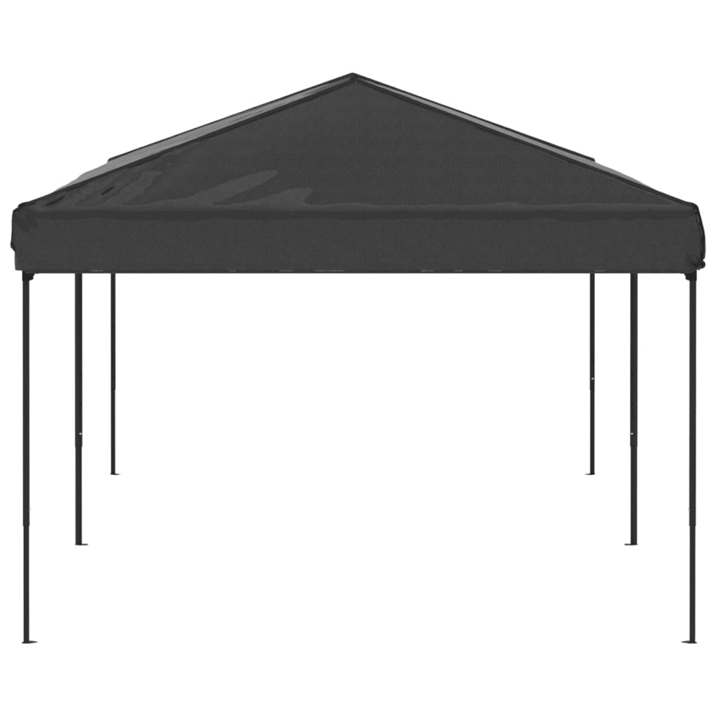 VidaXL Partytent inklapbaar 3x6 m antracietkleurig