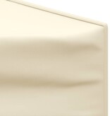 VidaXL Partytent inklapbaar met zijwanden 3x3 m crèmekleurig