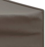 VidaXL Partytent inklapbaar met zijwanden 3x3 m taupe