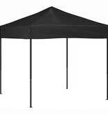 VidaXL Partytent inklapbaar 2x2 m zwart