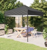 VidaXL Partytent inklapbaar 2x2 m antracietkleurig