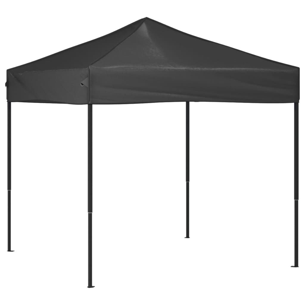 VidaXL Partytent inklapbaar 2x2 m antracietkleurig