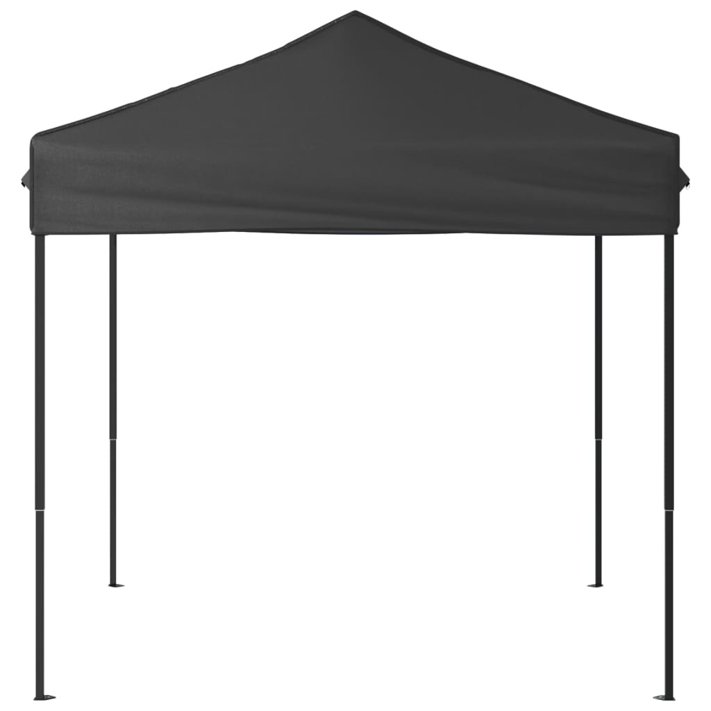 VidaXL Partytent inklapbaar 2x2 m antracietkleurig