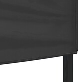 VidaXL Partytent inklapbaar 2x2 m antracietkleurig