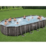 VidaXL Zwembadset ovaal 7,32x3,66x1,22 m