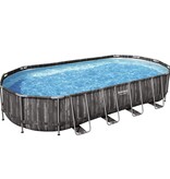 VidaXL Zwembadset ovaal 7,32x3,66x1,22 m