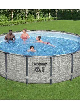 VidaXL Zwembad Power Steel rond 488x122 cm