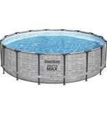 VidaXL Zwembad Power Steel rond 488x122 cm