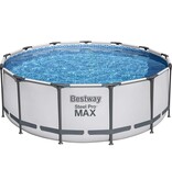 VidaXL Zwembadset Steel Pro MAX rond 396x122 cm