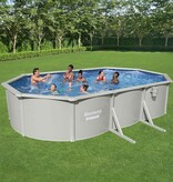 VidaXL Framezwembad Hydrium bovengronds ovaal 610x360x120 cm