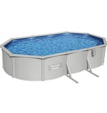 VidaXL Framezwembad Hydrium bovengronds ovaal 610x360x120 cm