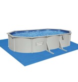 VidaXL Framezwembad Hydrium bovengronds ovaal 610x360x120 cm