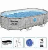 VidaXL Power Steel Zwembadset 488x305x107 cm