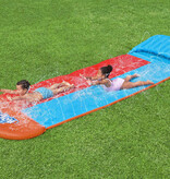 VidaXL H2OGO Waterglijbaan Tsunami Splash Ramp Double Slide