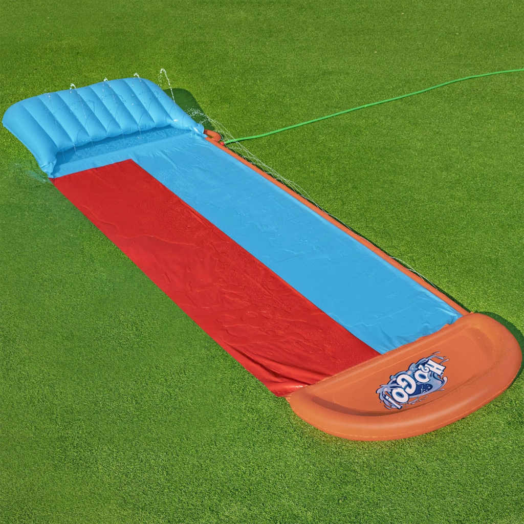 VidaXL H2OGO Waterglijbaan Tsunami Splash Ramp Double Slide