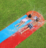 VidaXL H2OGO Waterglijbaan Tsunami Splash Ramp Double Slide