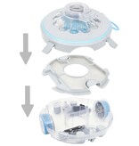 VidaXL Robotzwembadreiniger accu 27 W