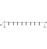 VidaXL Zwembadhoesroller met kunststof frame