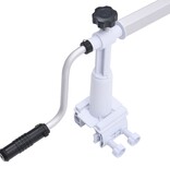 VidaXL Zwembadhoesroller met kunststof frame