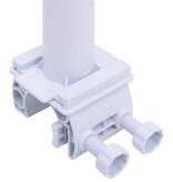 VidaXL Zwembadhoesroller met kunststof frame