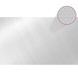 VidaXL Zwembadhoes rechthoekig 500x300 cm PE zilverkleurig