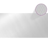 VidaXL Zwembadhoes 488x244 cm PE zilverkleurig