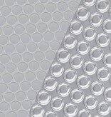 VidaXL Zwembadhoes 600x300 cm PE zilverkleurig