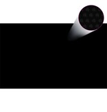 VidaXL Zwembadhoes rechthoekig 1000x600 cm PE zwart