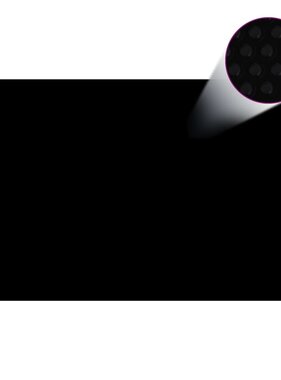 VidaXL Zwembadhoes rechthoekig 1000x600 cm PE zwart