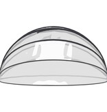 VidaXL Zwembadkoepel 559x275 cm