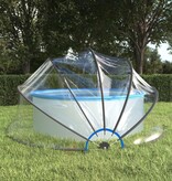 VidaXL Zwembadkoepel 500x250 cm