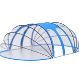 VidaXL Zwembadkoepel ovaal 620x410x210 cm
