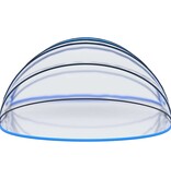 VidaXL Zwembadkoepel ovaal 620x410x210 cm