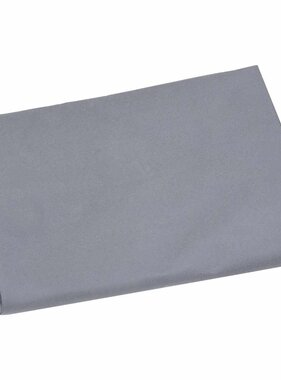 VidaXL Tuinwagenvoering 81x41x21 cm stof donkergrijs