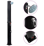 VidaXL Buitendouche solar met douchekop en kraan 40 L