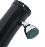 VidaXL Solardouche 20 L 214 cm zwart