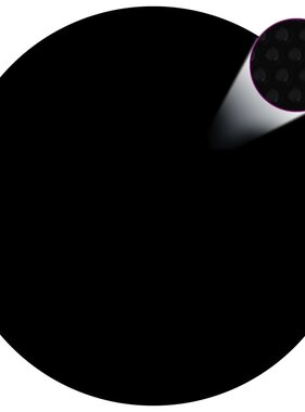 VidaXL Zwembadhoes 417 cm PE zwart