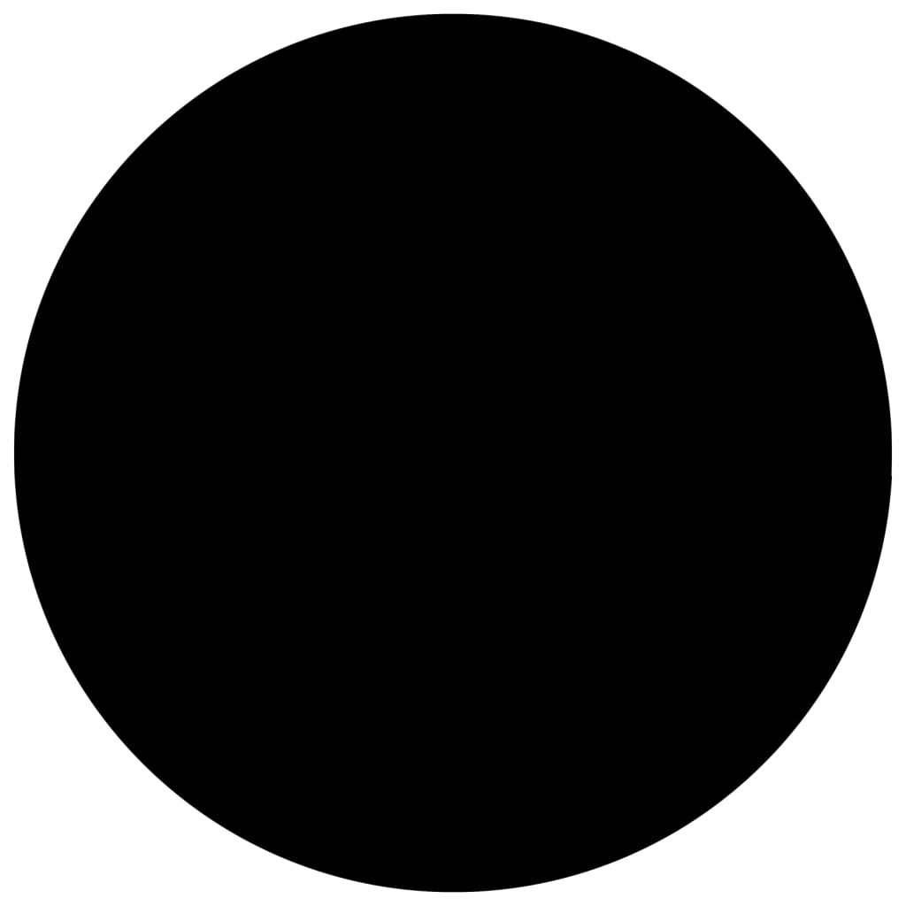 VidaXL Zwembadhoes 250 cm PE zwart