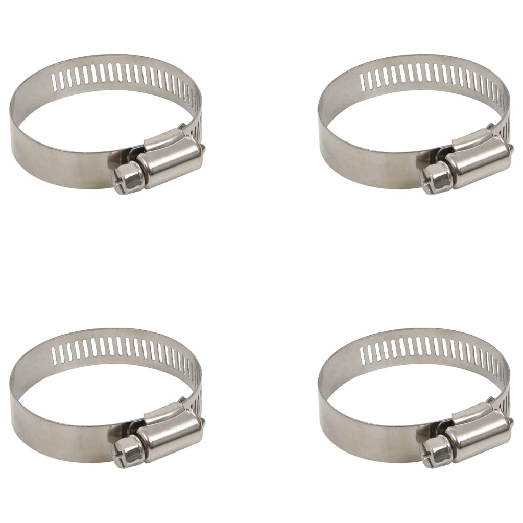 VidaXL Zwembadslang met klemmen 38 mm 6 m blauw