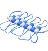 VidaXL Veiligheidstouw voor zwembad 6 m kunststof