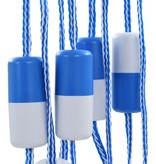 VidaXL Veiligheidstouw voor zwembad 6 m kunststof