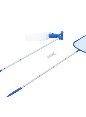 VidaXL 2-delige Onderhoudsset voor zwembad