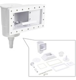 VidaXL 11-delige Zwembadskimmer 34,3x25x30,5 cm